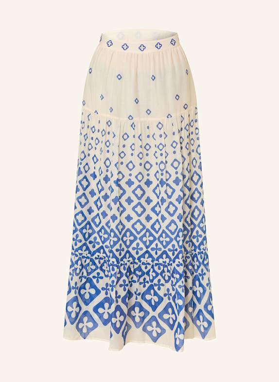 CLAUDIE PIERLOT Rock WEISS/ DUNKELBLAU