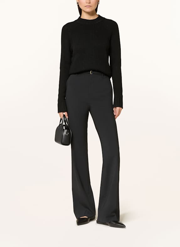 VINCE Bootcut trousers BLACK