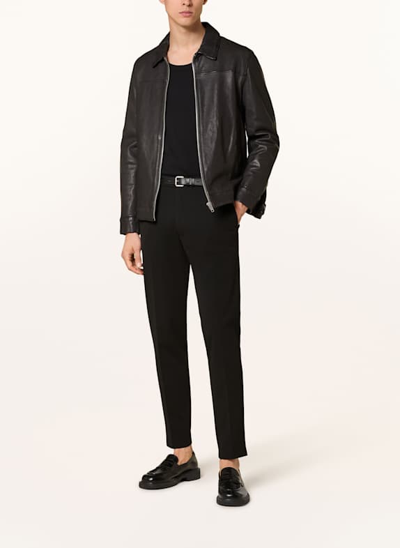 DRYKORN Chino AJEND Extra Slim Fit ZWART