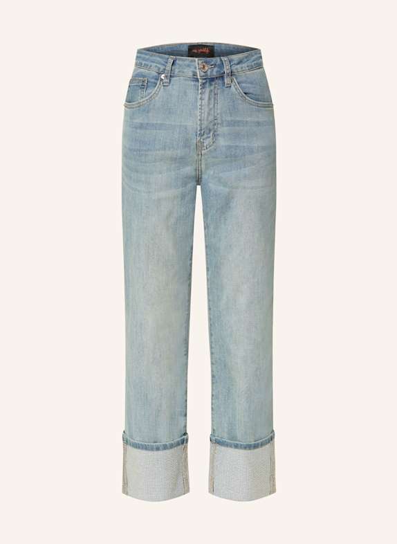 miss goodlife Straight Jeans mit Schmucksteinen 24 BLUE