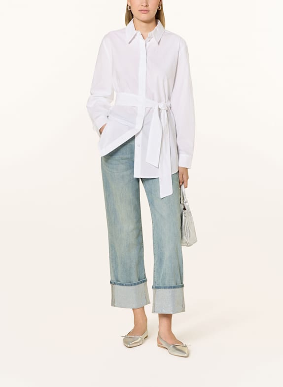 miss goodlife Rechte jeans met sierstenen 24 BLUE