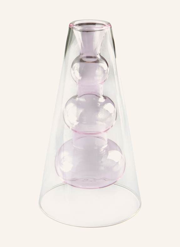 Jotex Vase TILO PINK ROSA/ WEISS