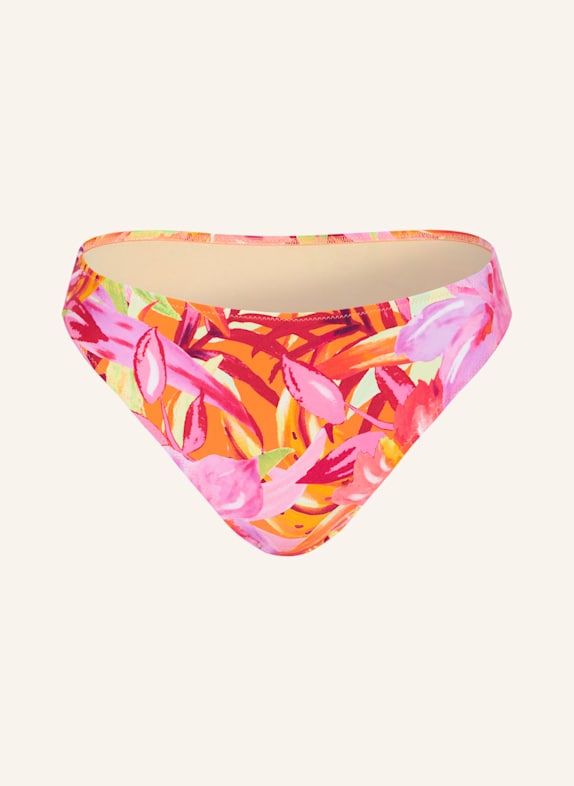 MARIE JO SHUBRA basic bikini bottoms ORANGE/ PINK/ YELLOW