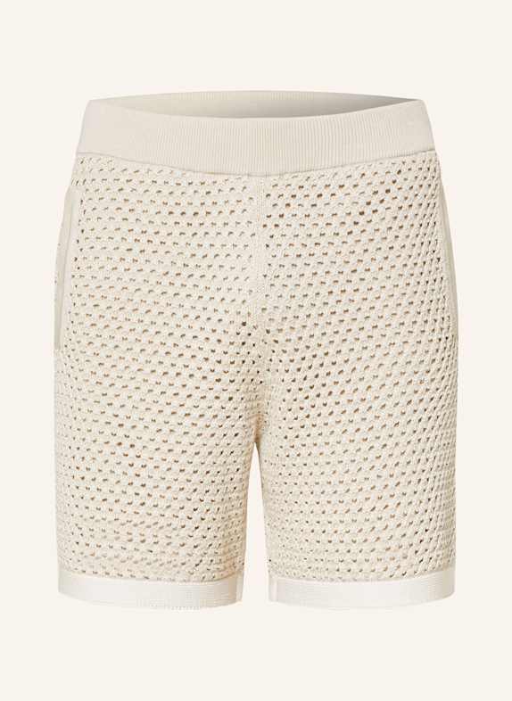 REISS Häkelshorts BUTLER TAUPE/ WEISS