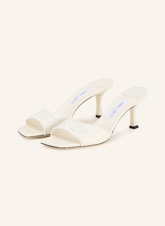JIMMY CHOO Mules ECRU
