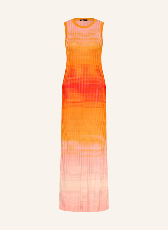 maje Strickleid ORANGE/ ROT/ ROSÉGOLD