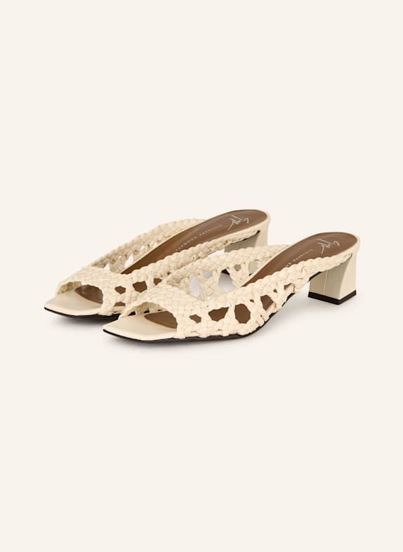 GIUSEPPE ZANOTTI DESIGN Mules PANIER MARTIN CREME