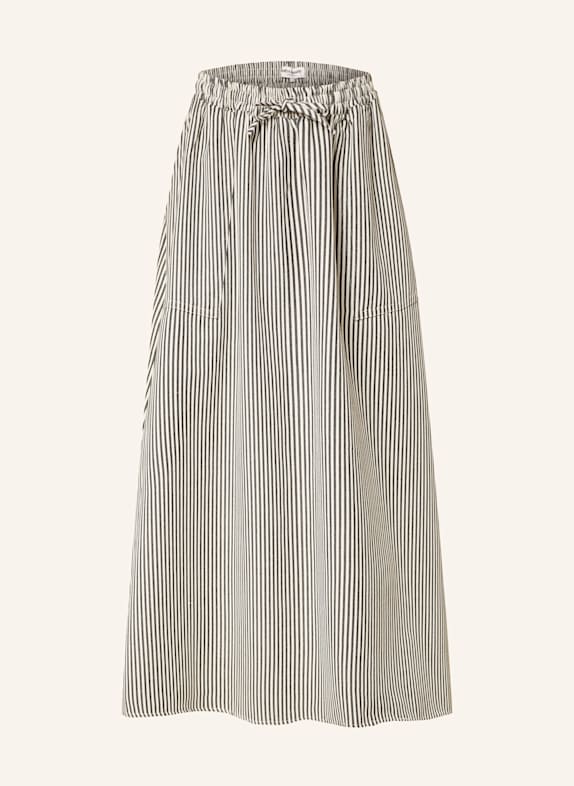 lollys laundry Rock AKANELL SCHWARZ/ ECRU