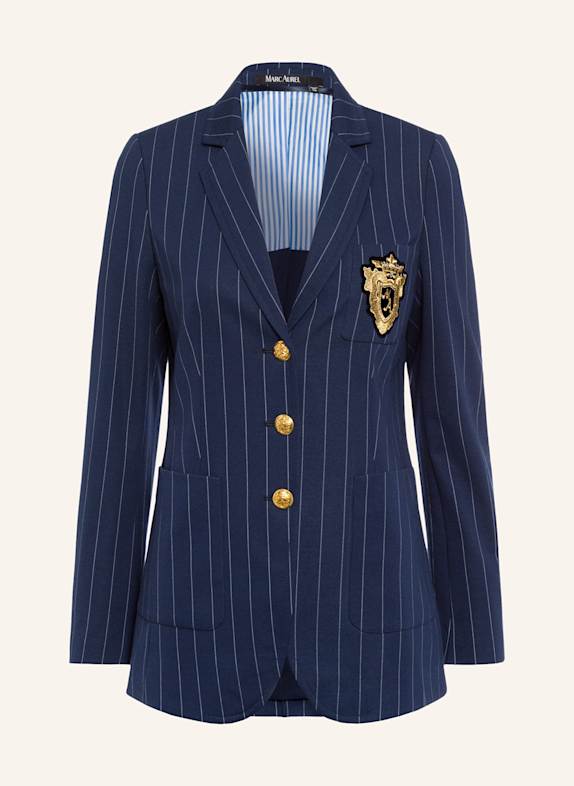MARC AUREL Blazer DUNKELBLAU/ HELLGRAU