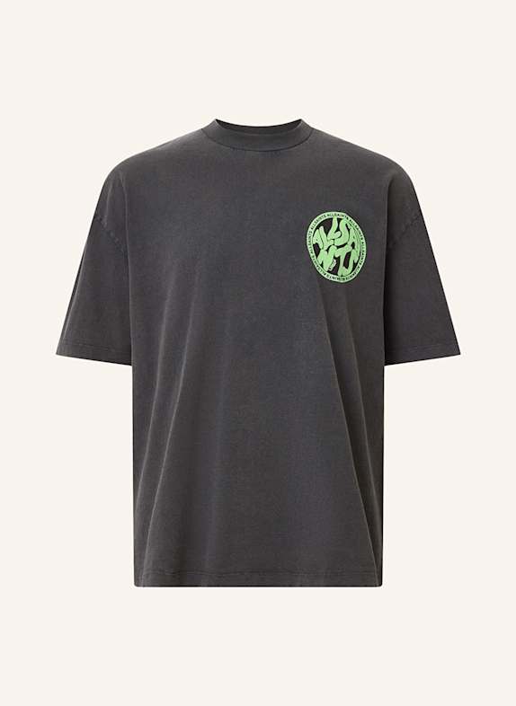 ALLSAINTS T-shirt DISTORTION CZARNY