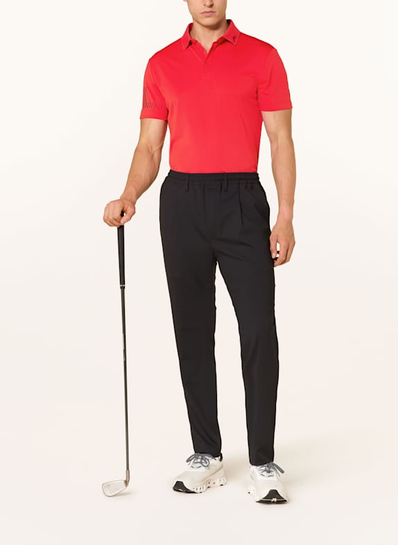 J.LINDEBERG Functioneel poloshirt ROOD