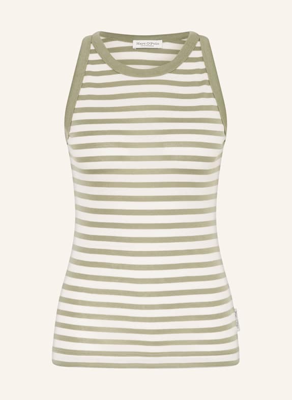 Marc O'Polo Top OLIV/ ECRU