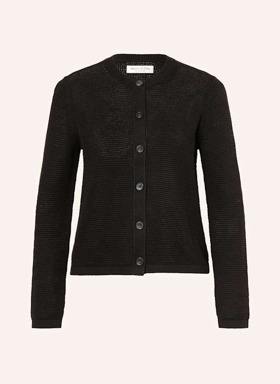 Marc O'Polo Strickjacke SCHWARZ