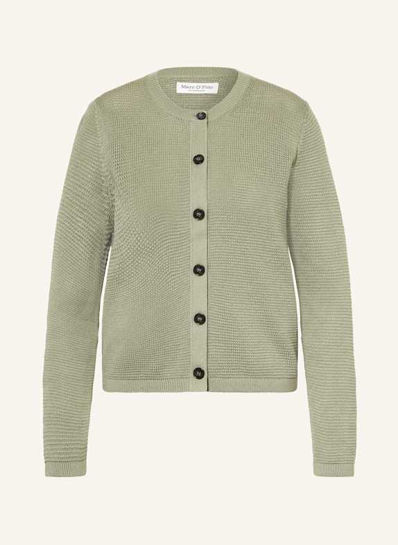 Marc O'Polo Strickjacke HELLGRÜN