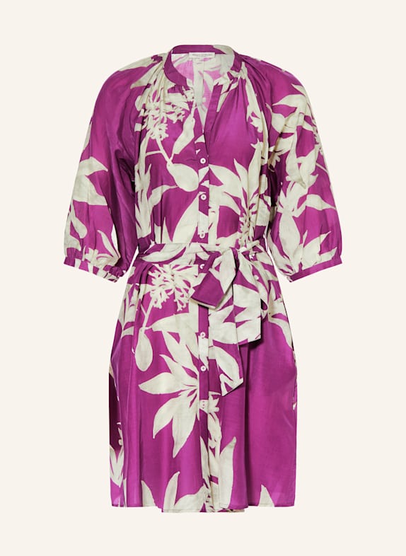 Marc O'Polo Kleid mit 3/4-Arm FUCHSIA/ HELLGRAU