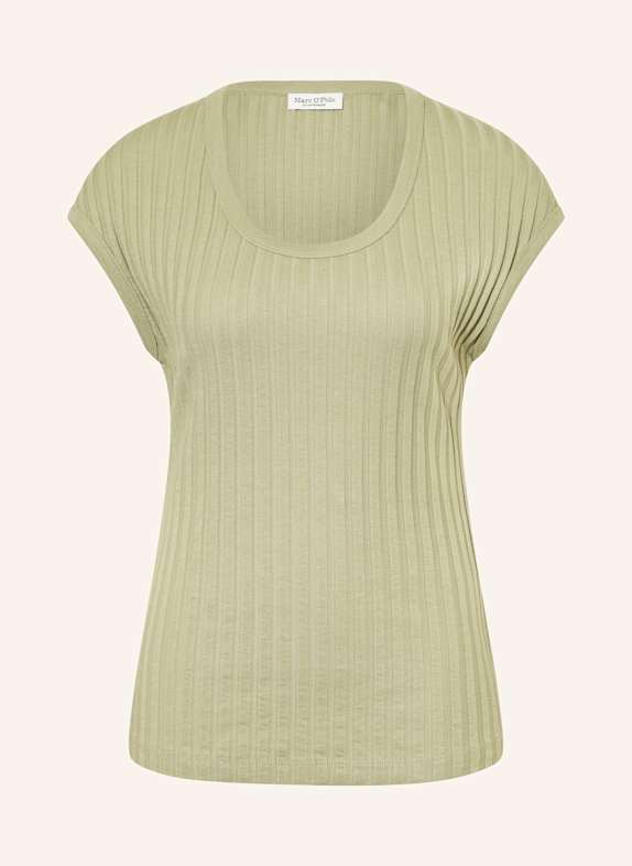 Marc O'Polo Strickshirt HELLGRÜN
