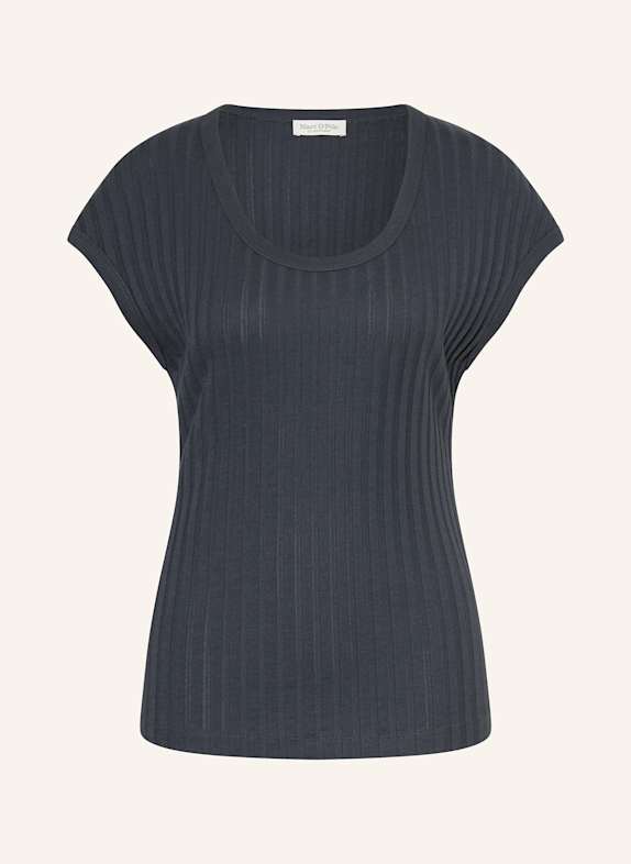 Marc O'Polo Strickshirt DUNKELBLAU