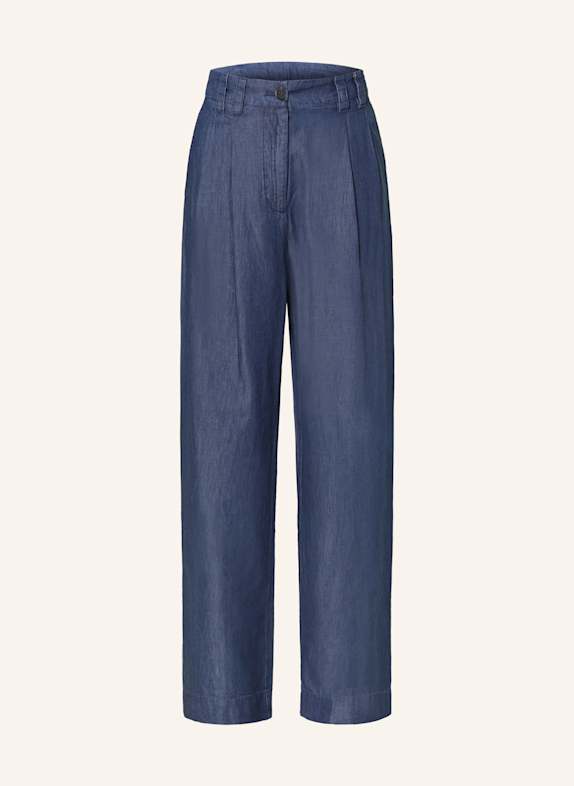 Marc O'Polo Marlenehose in Jeansoptik 091 Dark Indigo Tencel Denim