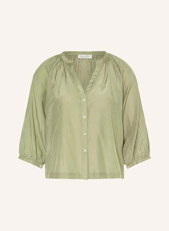 Marc O'Polo Bluse mit 3/4-Arm OLIV