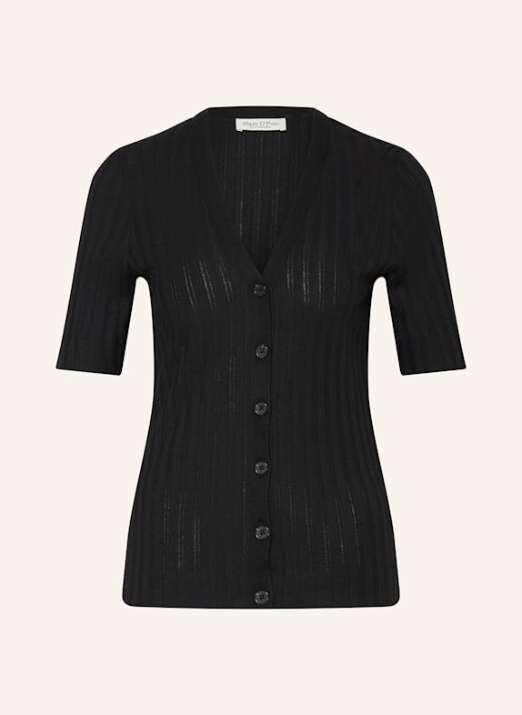 Marc O'Polo Strickjacke SCHWARZ