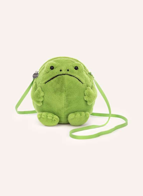 Jellycat Torba na ramię RICKY RAIN FROG JASNOZIELONY