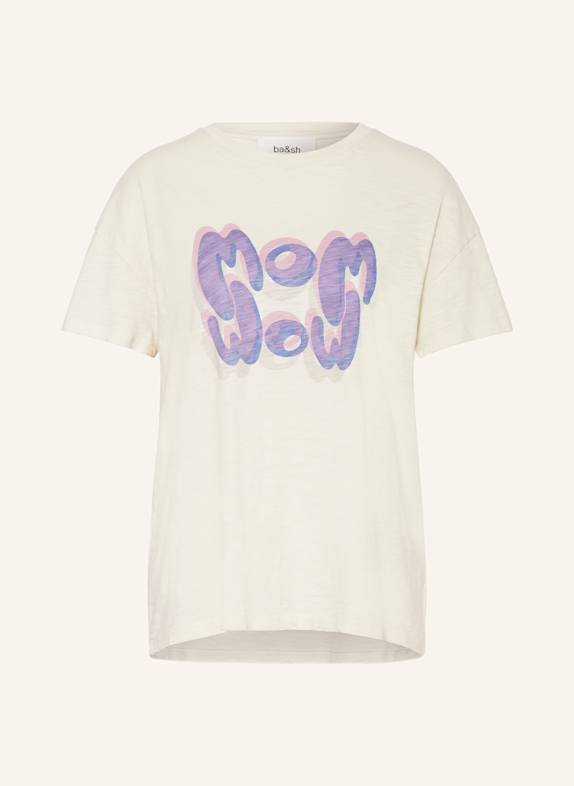 ba&sh T-Shirt VEDA ECRU/ ROSA/ LILA
