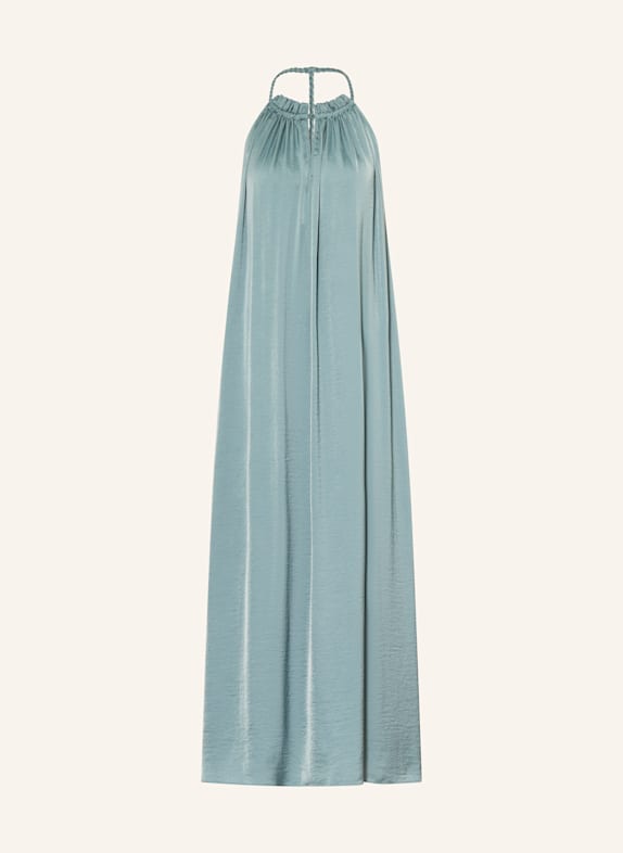 ba&sh Kleid SOLAL mit Rüschen HELLGRÜN