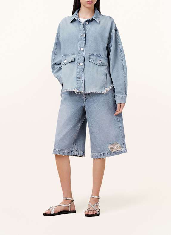 ALLSAINTS Jeansjacke HETTIE HELLBLAU