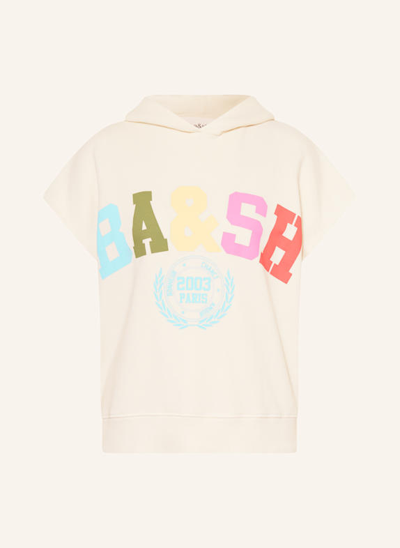 ba&sh Hoodie BENY ECRU/ HELLBLAU/ GELB