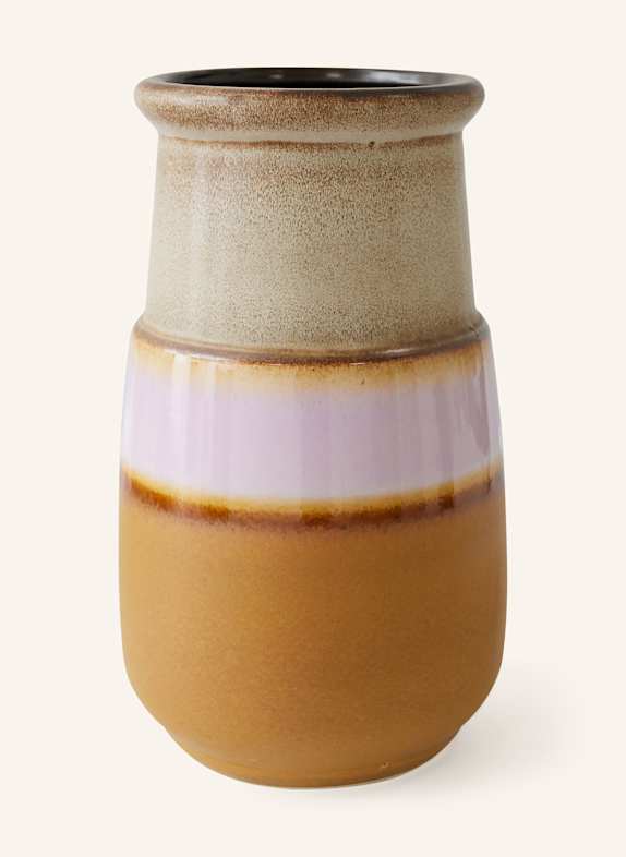 hkliving Vase COGNAC/ BEIGE/ HELLROSA