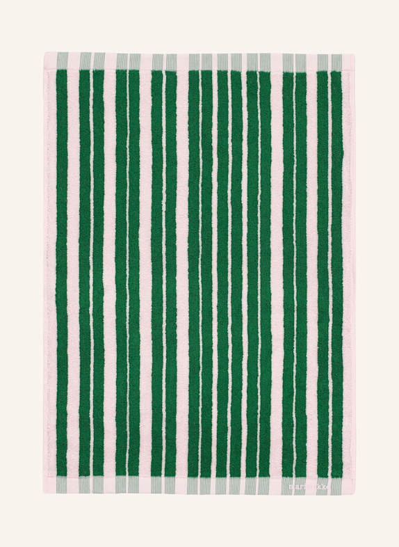 marimekko Handtuch RAIDE GRÜN/ HELLROSA