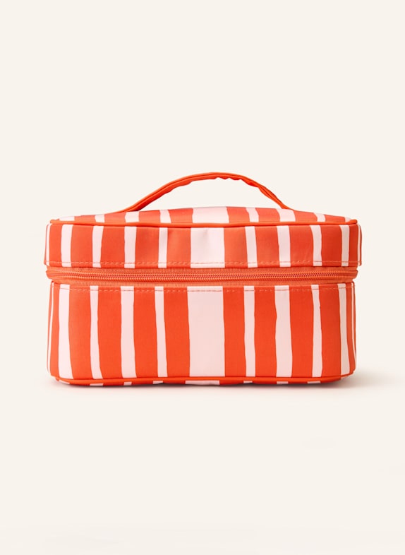 marimekko Kosmetiktasche TUTTU RAIDE ROT/ HELLROSA