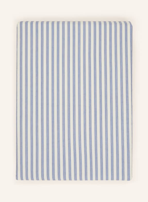 TEKLA Bettbezug BLAU / WEISS