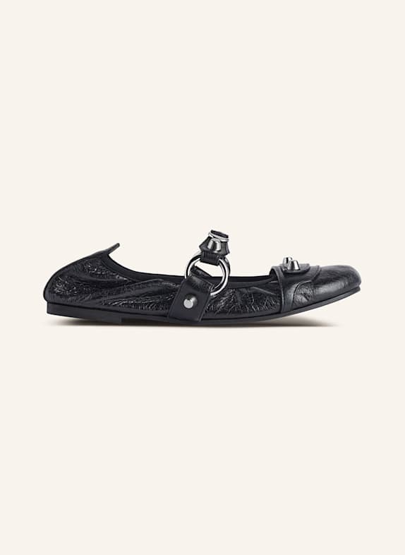 BALENCIAGA Mary-Jane-Ballerinas SCHWARZ