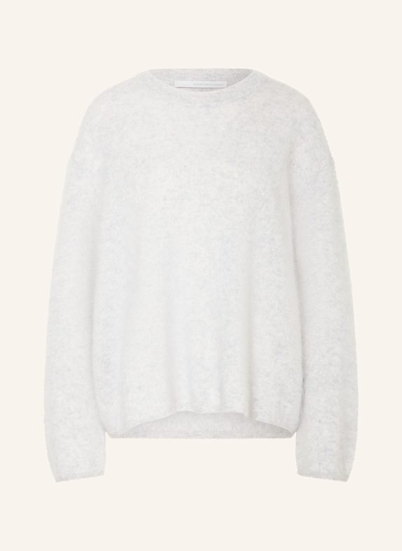 HERZEN'S ANGELEGENHEIT Cashmere-Pullover HELLGRAU