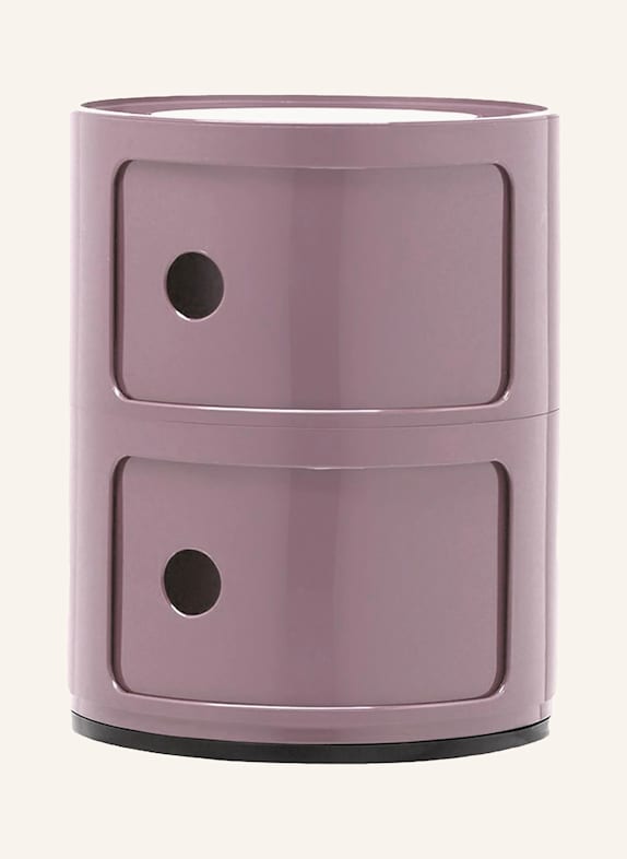 Kartell Beistelltisch COMPONIBILI HELLLILA