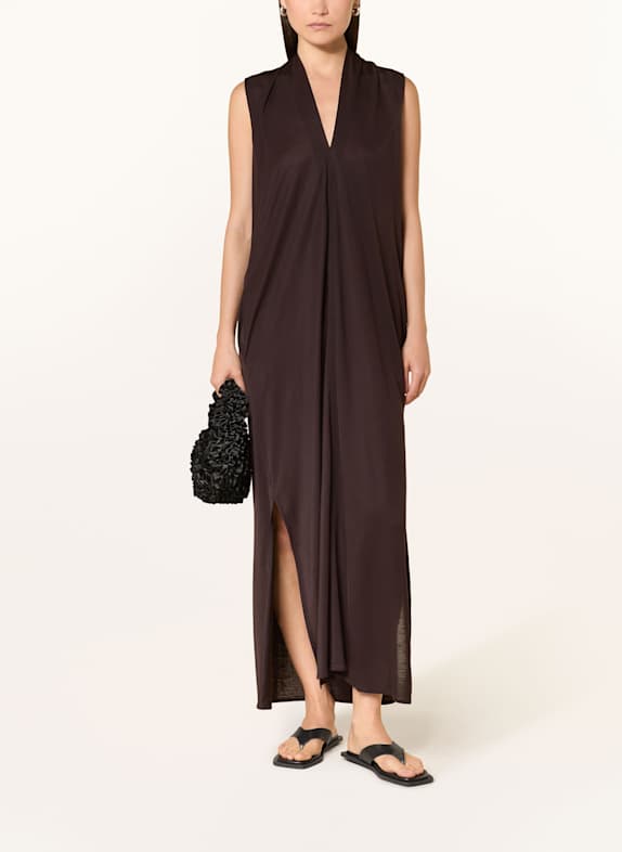 COS Jerseykleid DUNKELBRAUN