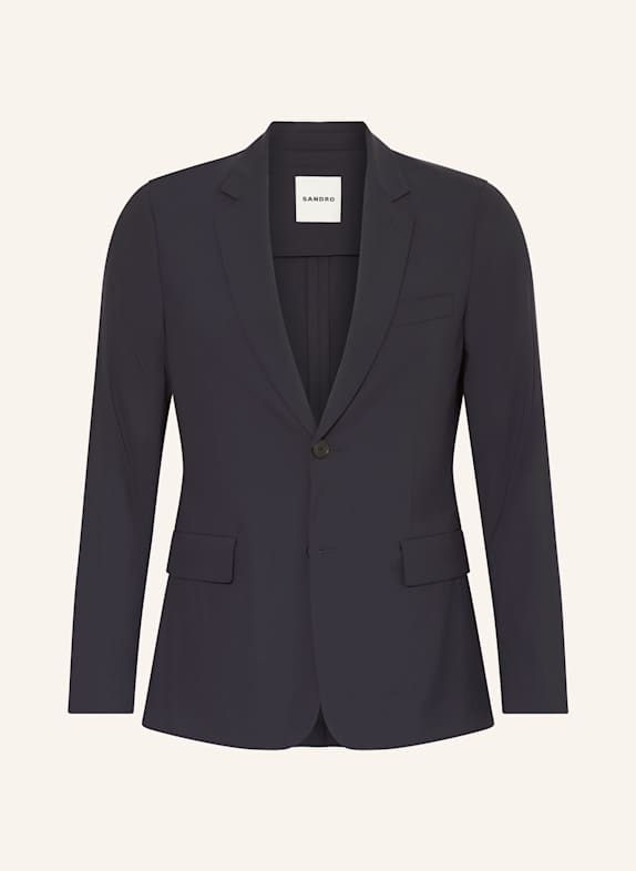 SANDRO Sakko Extra Slim Fit mit Wolle DUNKELBLAU