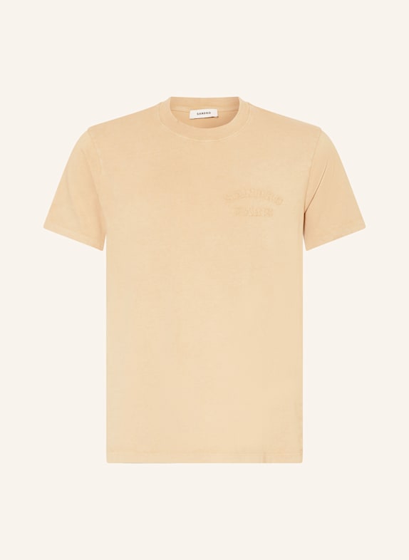 SANDRO T-Shirt BEIGE
