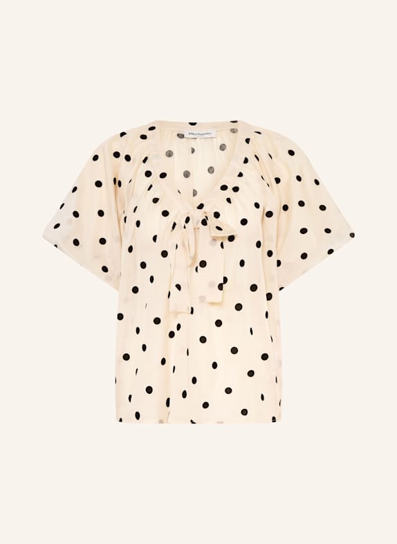 lollys laundry Blusenshirt PINELL CREME/ SCHWARZ