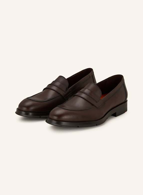 LLOYD Slipper NAGAI DUNKELBRAUN