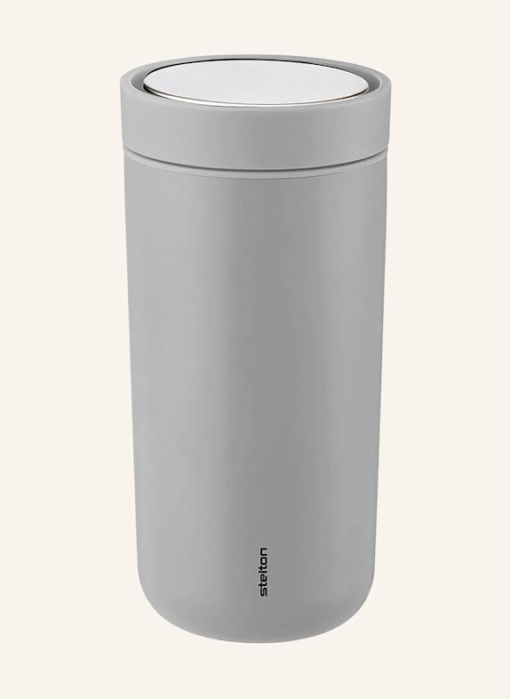 stelton Thermobecher TO GO CLICK HELLGRAU