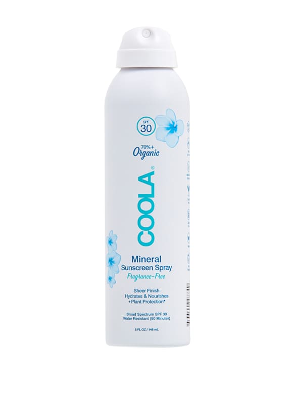 COOLA MINERAL BODY SPRAY FAGRANCE-FREE SPF 30