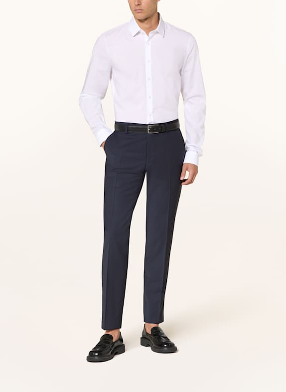 OLYMP Overhemd No. Six super slim met extra lange mouwen WIT