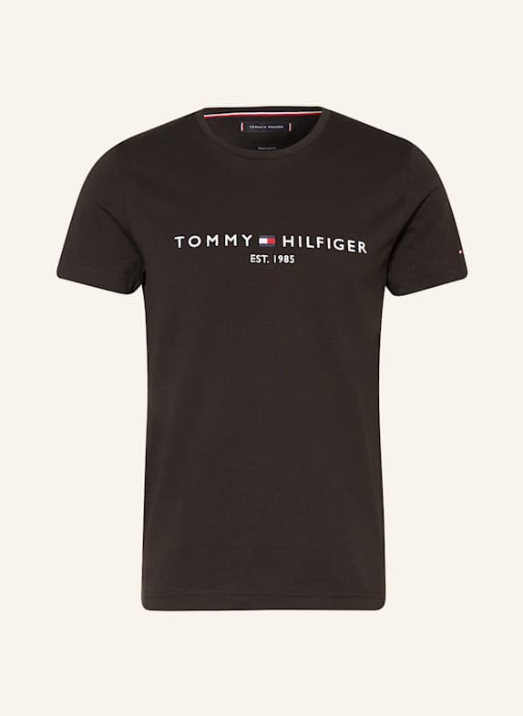 TOMMY HILFIGER T-Shirt SCHWARZ