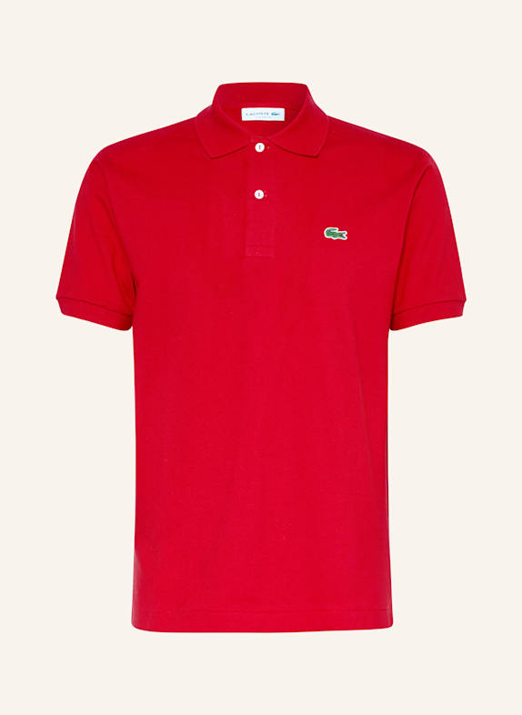 LACOSTE Piqué-Poloshirt Classic Fit ROT
