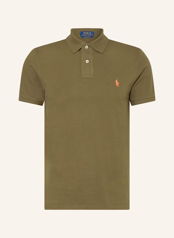 POLO RALPH LAUREN Piqué-Poloshirt Custom Slim Fit KHAKI