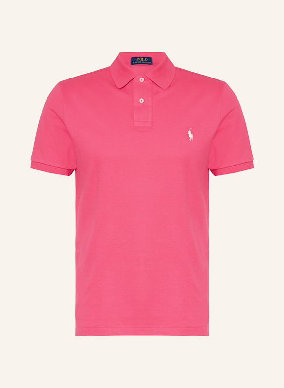 POLO RALPH LAUREN Piqué-Poloshirt Custom Slim Fit PINK