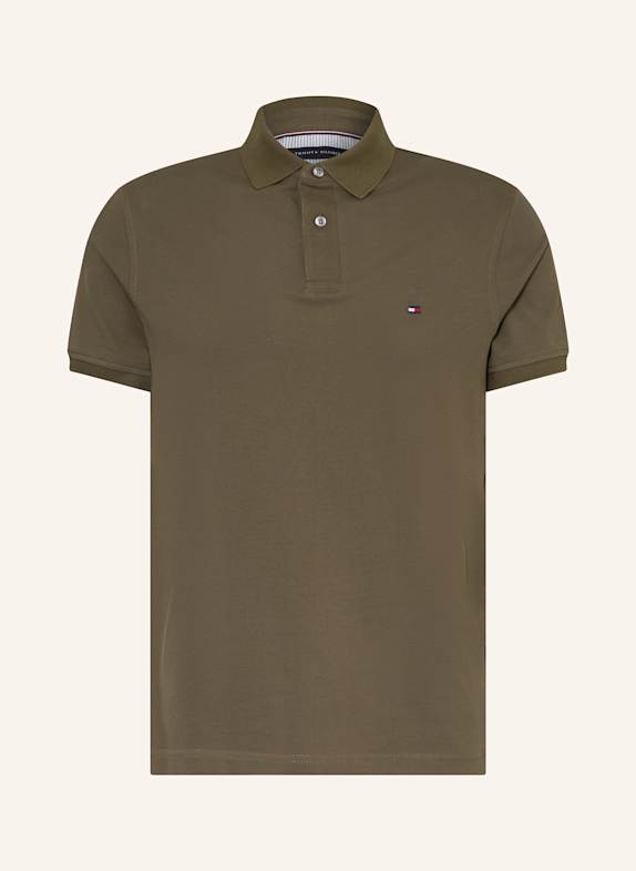 TOMMY HILFIGER Piqué-Poloshirt Regular Fit OLIV