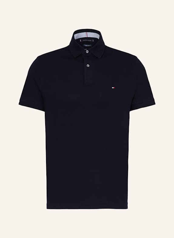 TOMMY HILFIGER Piqué-Poloshirt Regular Fit DUNKELBLAU